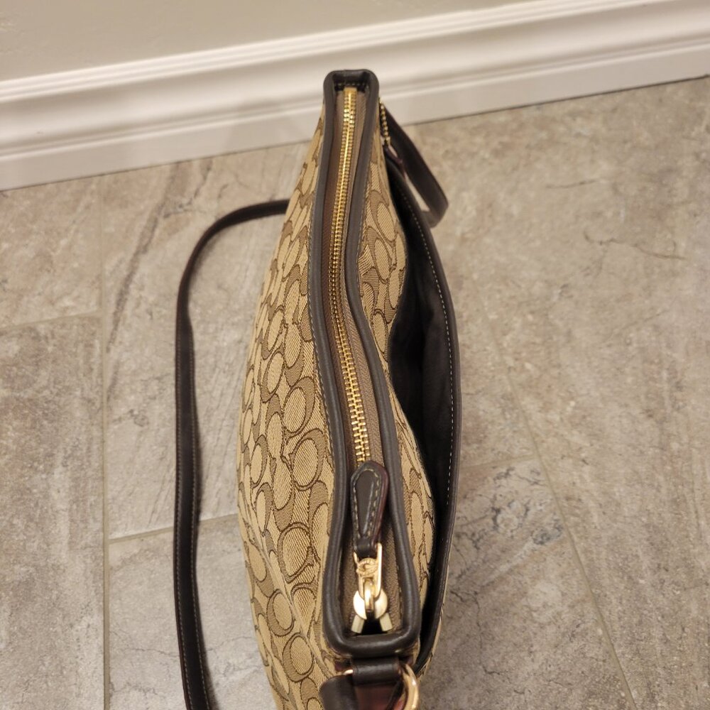 Coach Rowan File Bag In Signature Canvas Handbag … - image 8